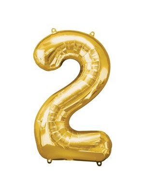 BALÃO DOURADO NUMERO 2